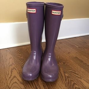 Hunter rain boots